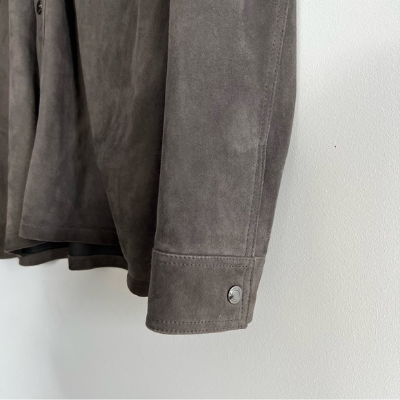 Reiss Hurricane Suede Overshirt (S) - Picture 7 of 12